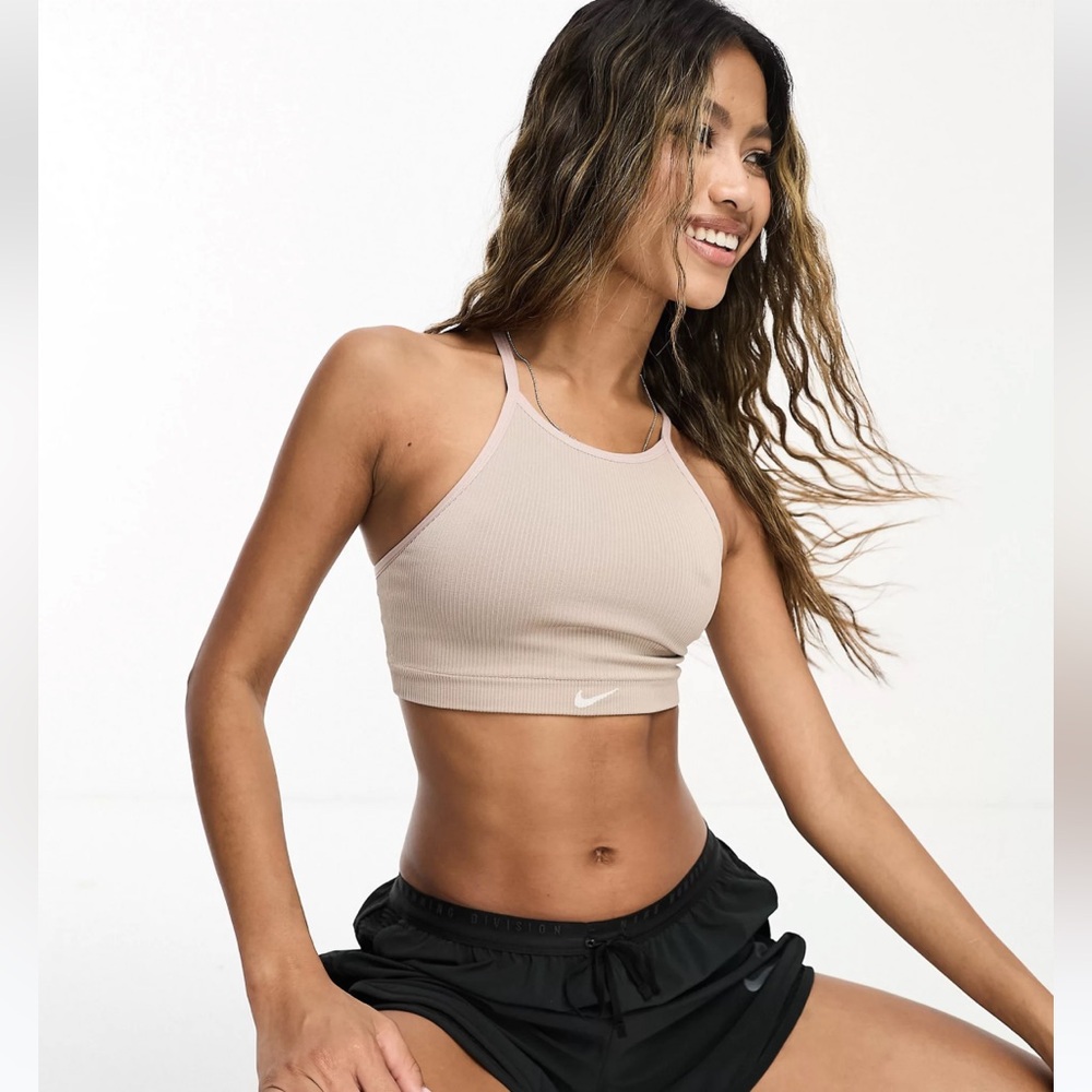 NWT NIKE Training Indy Ribbed Bra